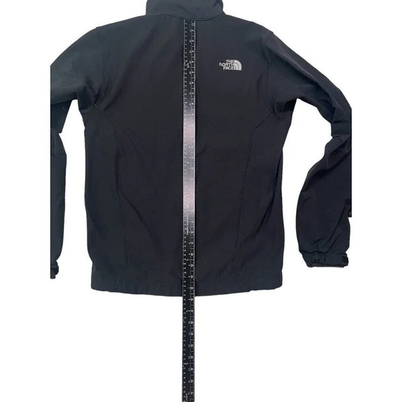 North Face Jacket Womens S Black Apex Softshell Fleece Lined Full Zip Outdoor - Picture 9 of 10